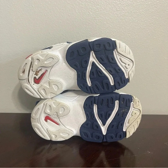 Nike Air Max Speed Turf Size 6C Blue White Velcro Baby Toddler - Picture 9 of 11